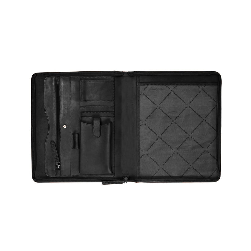 Leather Portfolio Barnet pour Femme