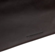 Brown Leather Portfolio Moreton pour Femme, detail view 1