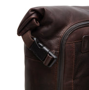 Liverpool Full-Grain Leather Roll-top Backpack pour Femme – Vue produit alternative 3