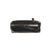 Andrade Full-Grain Leather Shoulder Bag pour Femme - Structured Side Profile Showing Gusset Depth &amp; Expansion Capacity