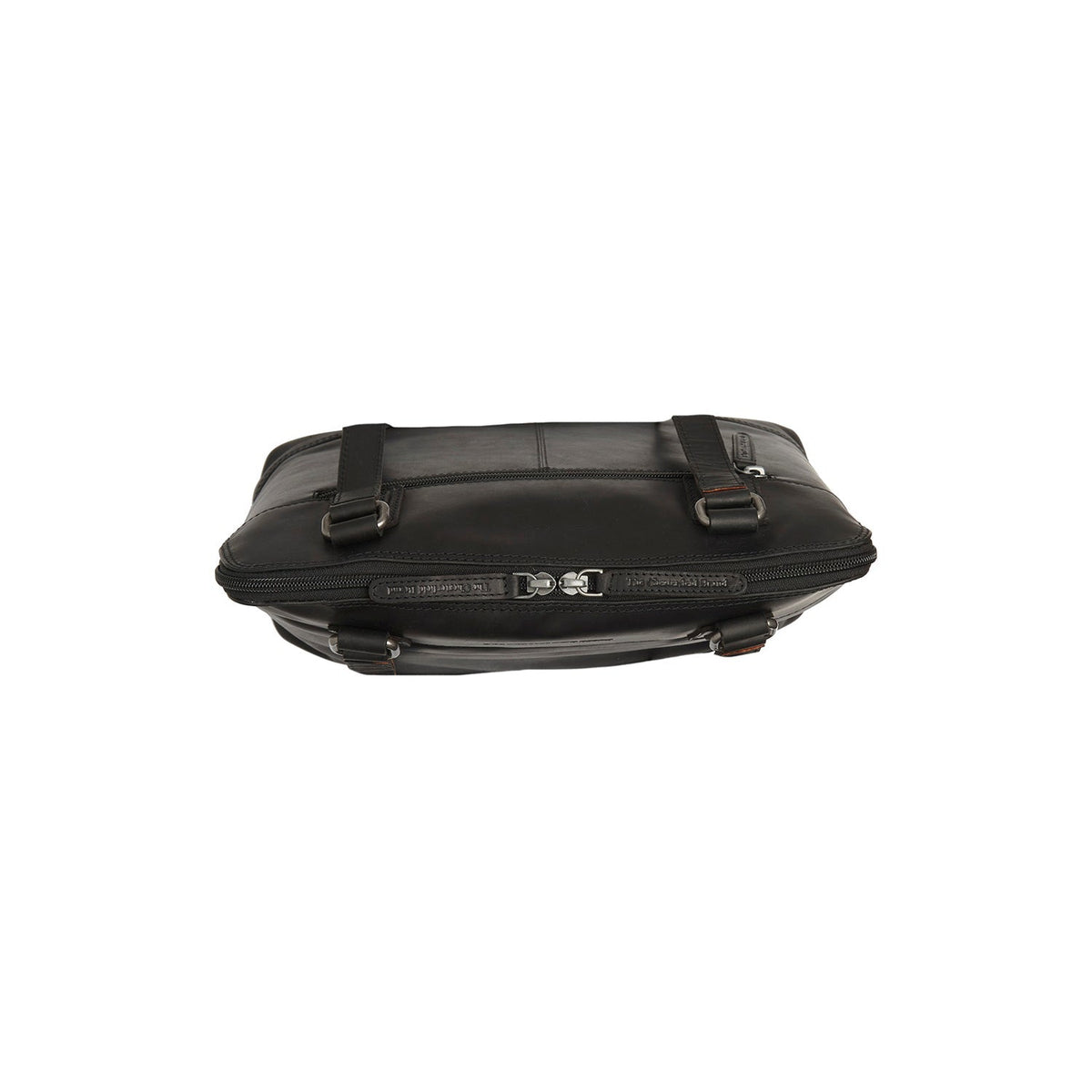 Belgrado Full-Grain Leather Shoulder Bag pour Femme - Structured Side Profile Showing Gusset Depth &amp; Expansion Capacity