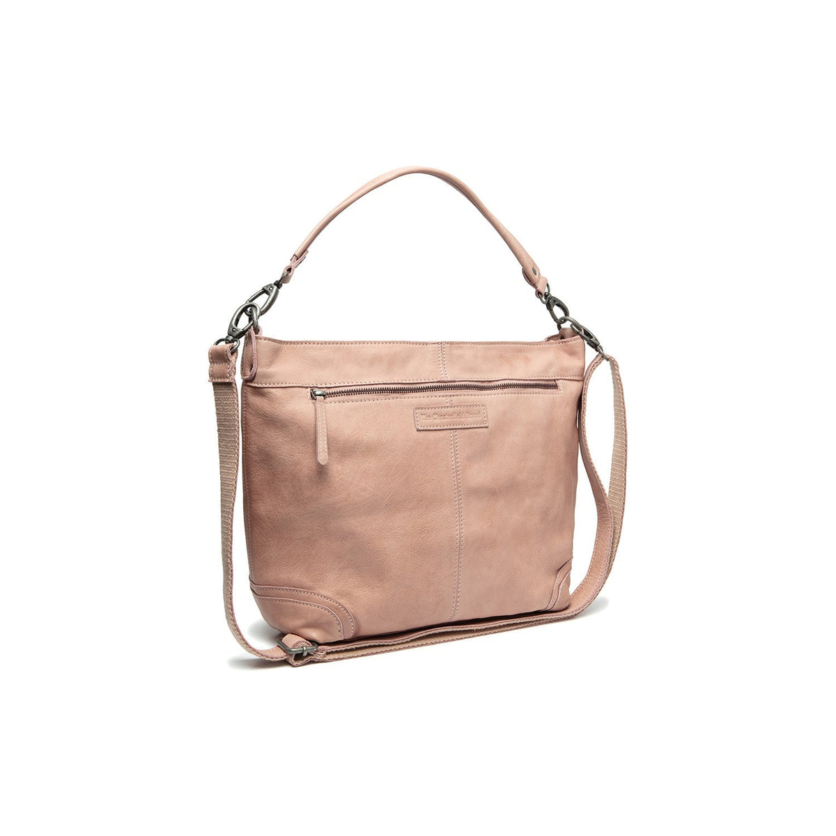 
Bolivia Sac bandoulière en cuir pleine fleur en cuir pleine fleur véritable 100% - Full Exterior Vue de face & silhouette ajustée | Acheter en ligne