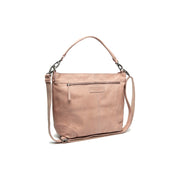 
Bolivia Sac bandoulière en cuir pleine fleur en cuir pleine fleur véritable 100% - Full Exterior Vue de face & silhouette ajustée | Acheter en ligne
