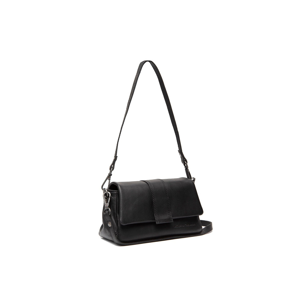 Clifden Sac bandoulière en cuir pleine fleur in Classic 100% Full-Grain Leather - Full Exterior Front Profile View | Acheter en ligne