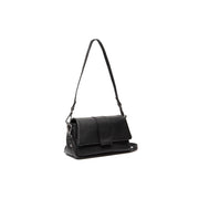 Clifden Sac bandoulière en cuir pleine fleur in Classic 100% Full-Grain Leather - Full Exterior Front Profile View | Acheter en ligne