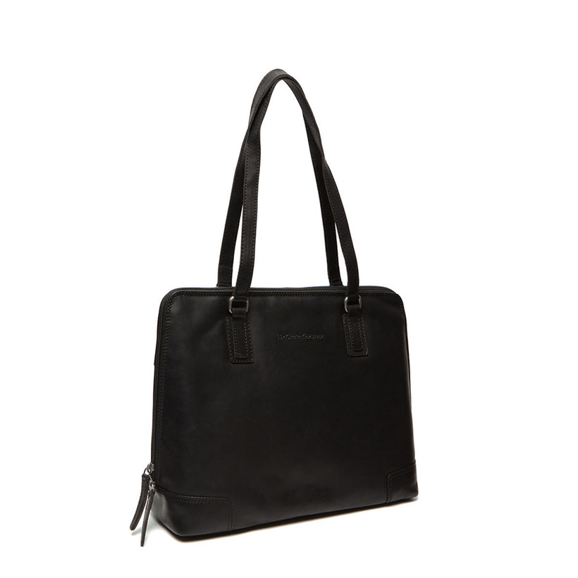 Flint Full-Grain Leather Shoulder Bag pour Femme