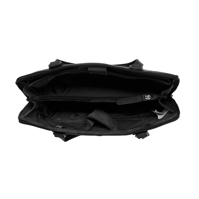 Flint Full-Grain Leather Shoulder Bag pour Femme