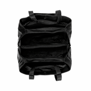 
Solid Antique Brass Hardware & Heavy-Duty Dual Zipper Detail on Gail Sac bandoulière en cuir pleine fleur