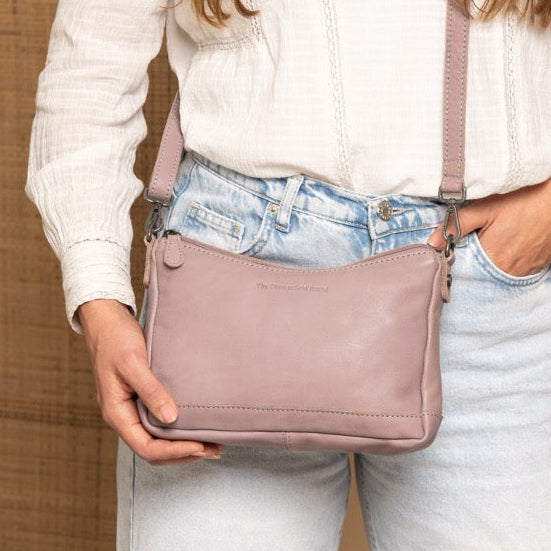 Irving Full-Grain Leather Shoulder Bag pour Femme – Vue produit alternative 2