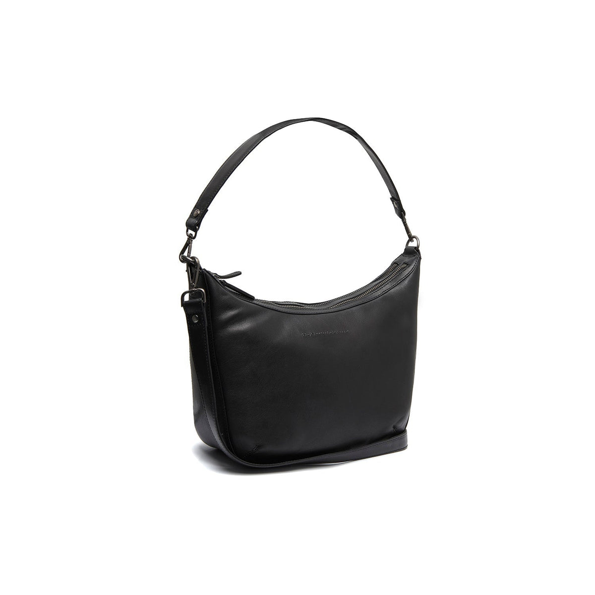 
Moneva Sac bandoulière en cuir pleine fleur en cuir pleine fleur véritable 100% - Full Exterior Vue de face & silhouette ajustée | Acheter en ligne