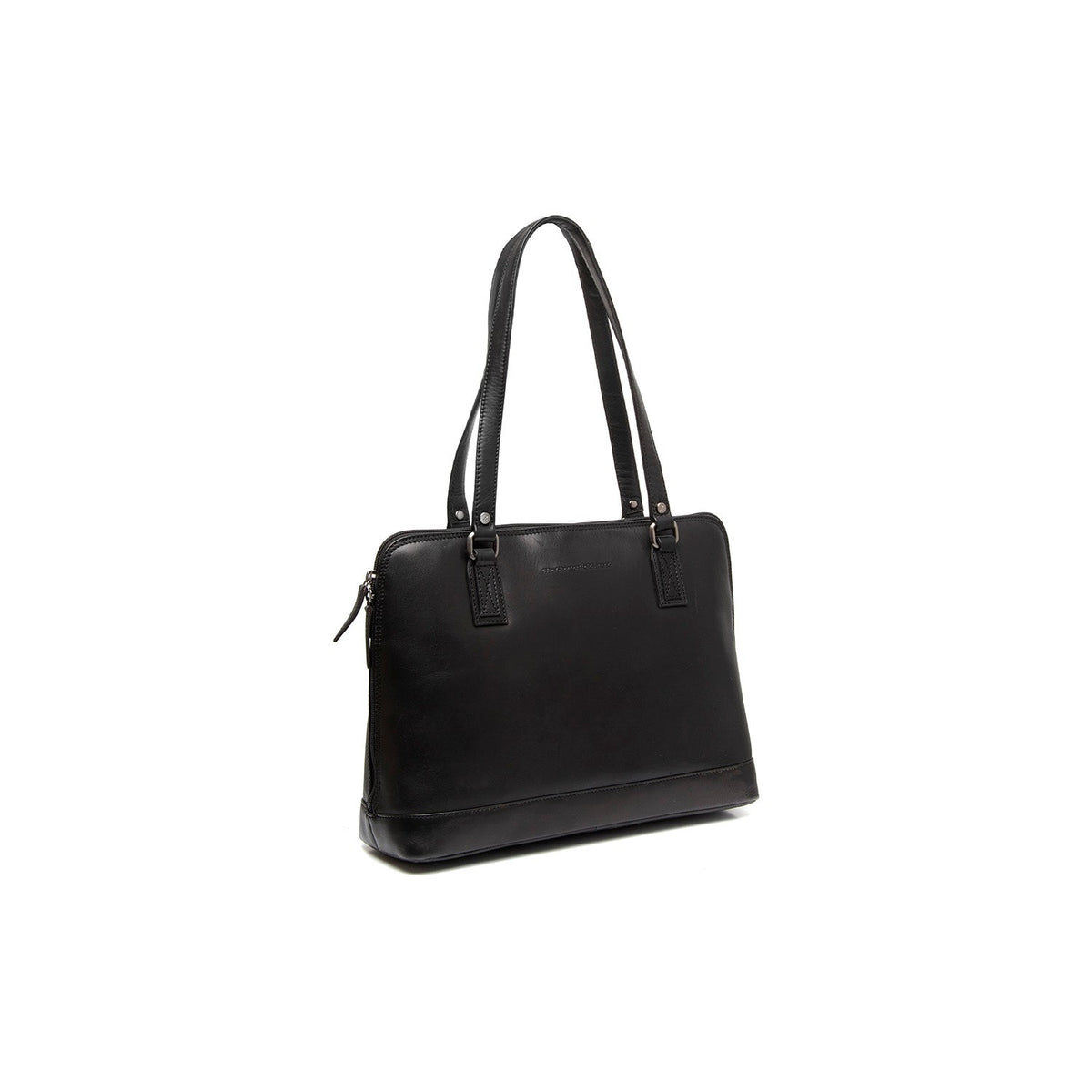 Selvino Full-Grain Leather Shoulder Bag pour Femme in Classic 100% Full-Grain Leather - Full Exterior Front Profile View | Acheter en ligne
