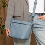 Zarita Full-Grain Leather Shoulder Bag pour Femme – Vue produit alternative 3