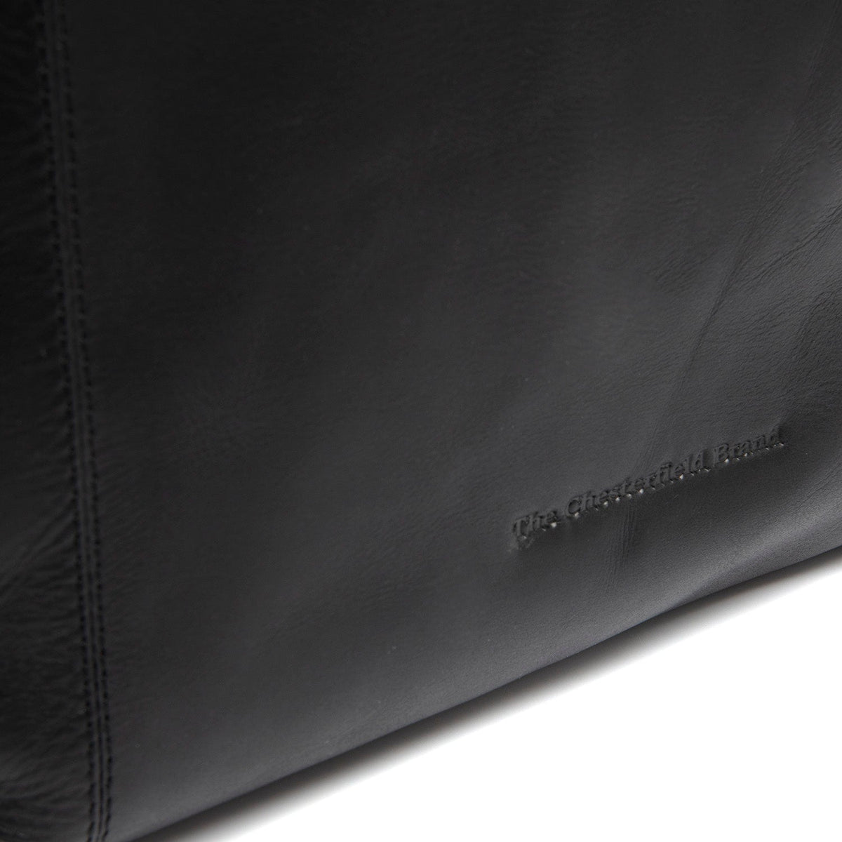 
Classic 100% Full-Grain leather Bag - Perspective arrière montrant les bretelles en cuir renforcées