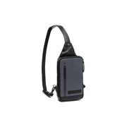 Leather Sling Bag Salla pour Femme in Classic 100% Full-Grain Leather - Full Exterior Front Profile View | Acheter en ligne