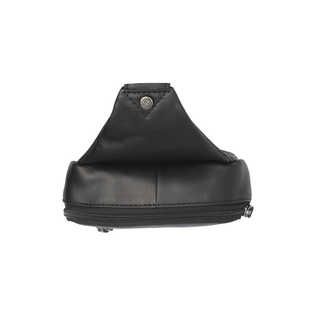 Leather Sling Bag Salla pour Femme - Structured Side Profile Showing Gusset Depth &amp; Expansion Capacity