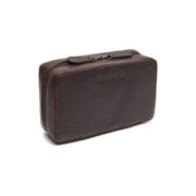 Styled Fit Perspective of Leather Tech-Organizer Ardan pour Femme on Model - Natural Daylight Drape