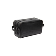 Stacey Full-Grain Leather Toiletry Bag pour Femme in Classic 100% Full-Grain Leather - Vue de face &amp; silhouette ajustée | Acheter en ligne