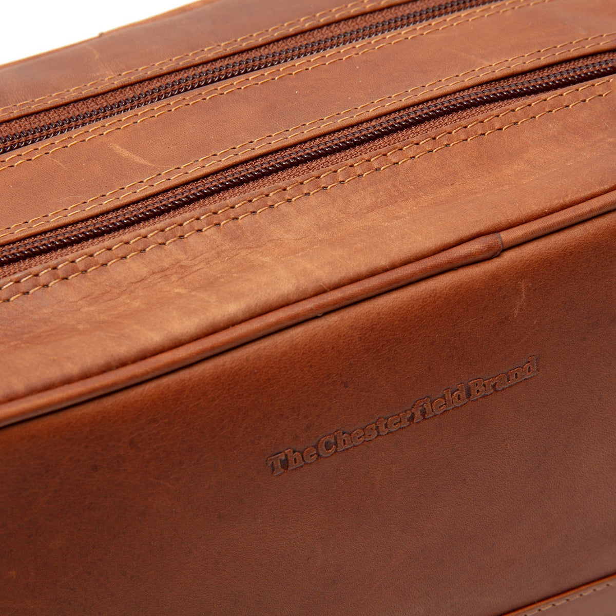 Stacey Full-Grain Leather Toiletry Bag pour Femme – Vue produit alternative 3