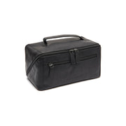 Trevia Full-Grain Leather Toiletry Bag pour Femme in Classic 100% Full-Grain Leather - Vue de face &amp; silhouette ajustée | Acheter en ligne