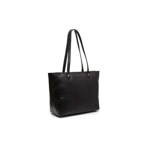 Astano Full-Grain Leather Tote Bag in Tan 100% Full-Grain Leather - Full Exterior Front Profile View | Buy Online
