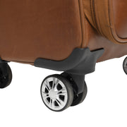 Vue détaillée of Classic Collar &amp; Heavy-Duty Zipper Hardware on Leather Trolley Key Largo pour Femme