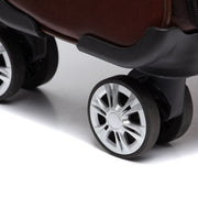 
Perspective portée de Leather Trolley San Marino pour Femme sur modèle - Tombé naturel à la lumière du jour