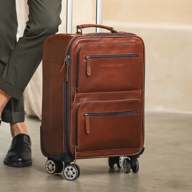 Leather Trolley San Marino pour Femme
