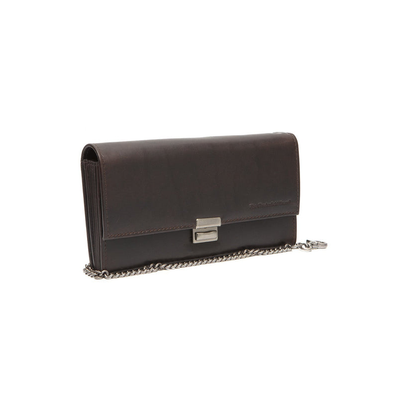 Bora Full-Grain Leather Waiter Wallet pour Femme