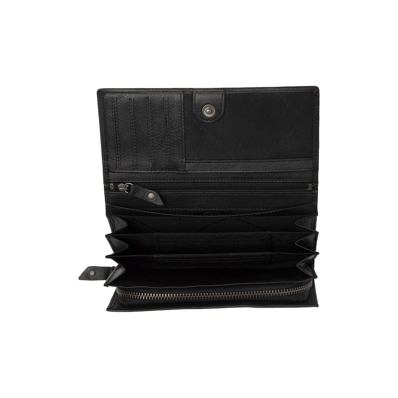 Arvento Full-Grain Portefeuille en Cuir pour Femme