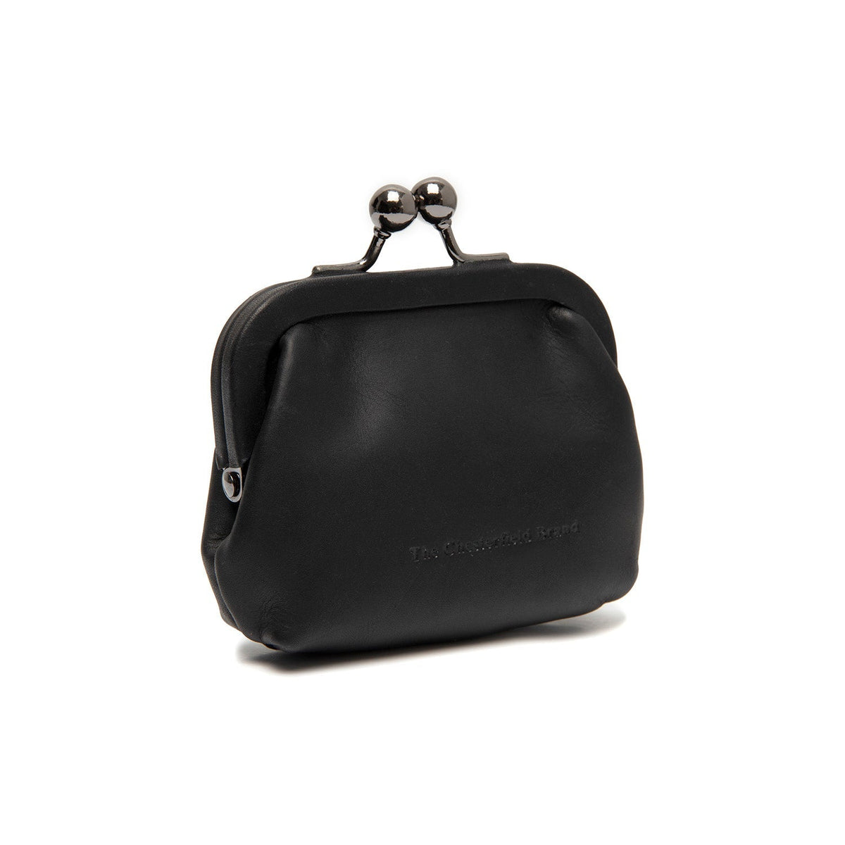 Calvia Full-Grain Portefeuille en Cuir pour Femme in Classic 100% Full-Grain Leather - Full Exterior Front Profile View | Acheter en ligne
