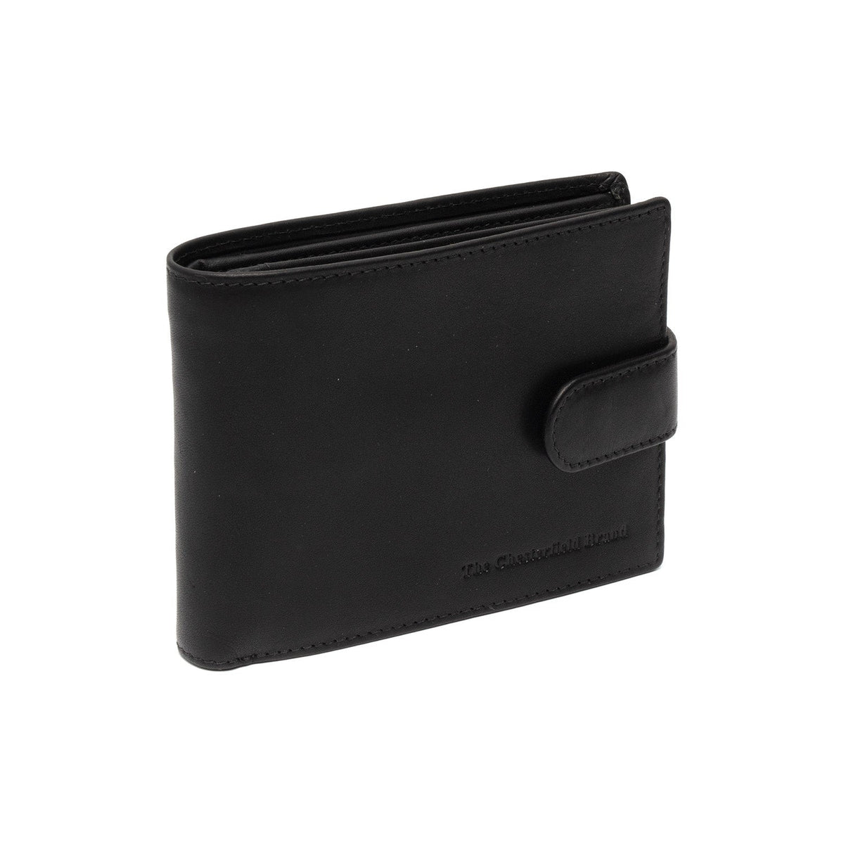 Curtis Full-Grain Portefeuille en Cuir pour Homme in Classic 100% Full-Grain Leather - Full Exterior Front Profile View | Acheter en ligne