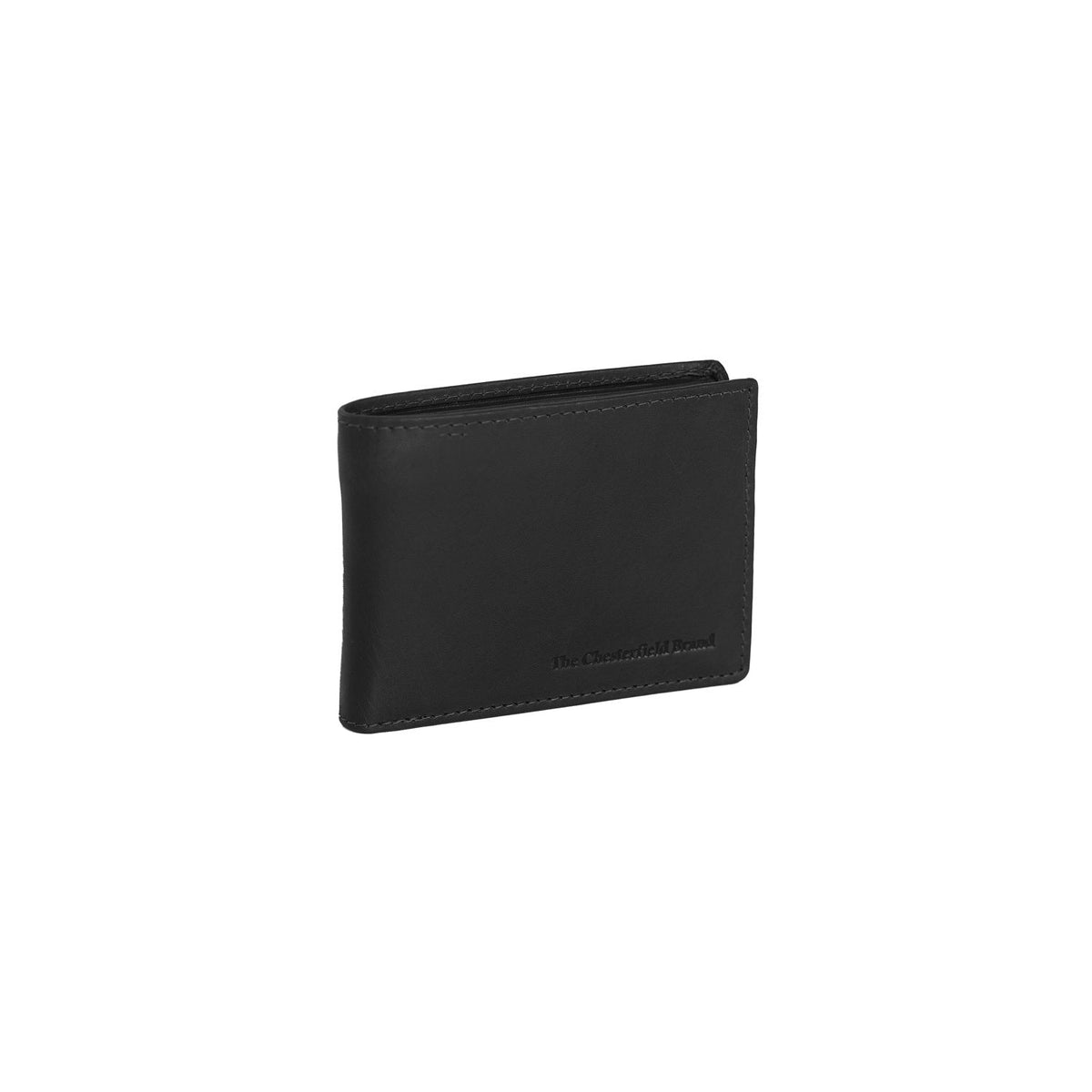 Enzo Full-Grain Leather Wallet in Classic 100% Full-Grain Leather - Full Exterior Front Profile View | Acheter en ligne