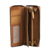 Halle Full-Grain Portefeuille en Cuir pour Femme – Vue produit alternative 3