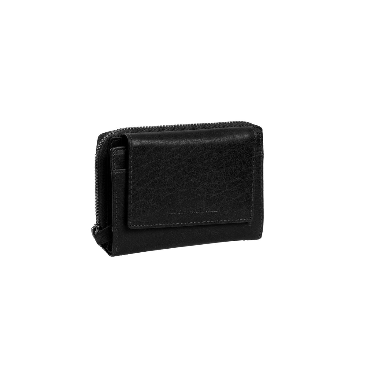 Hanoi Full-Grain Portefeuille en Cuir pour Femme in Classic 100% Full-Grain Leather - Full Exterior Front Profile View | Acheter en ligne