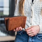 Havana Full-Grain Portefeuille en Cuir pour Femme – Vue produit alternative 2