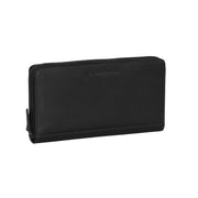 Nova Full-Grain Portefeuille en Cuir pour Femme in Classic 100% Full-Grain Leather - Full Exterior Front Profile View | Acheter en ligne