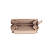 Orveta Full-Grain Portefeuille en Cuir pour Femme - Structured Side Profile Showing Gusset Depth &amp; Expansion Capacity