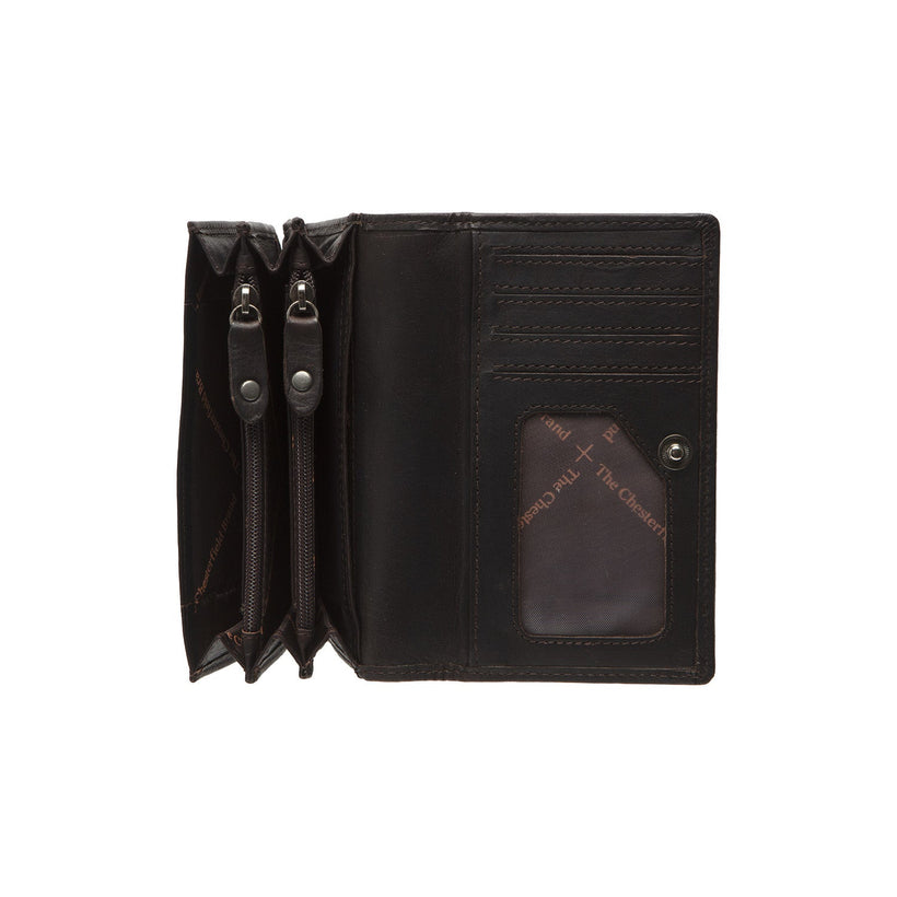 Salzburg Full-Grain Portefeuille en Cuir pour Femme