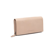 Valetta Full-Grain Portefeuille en Cuir pour Femme in Classic 100% Full-Grain Leather - Full Exterior Front Profile View | Acheter en ligne