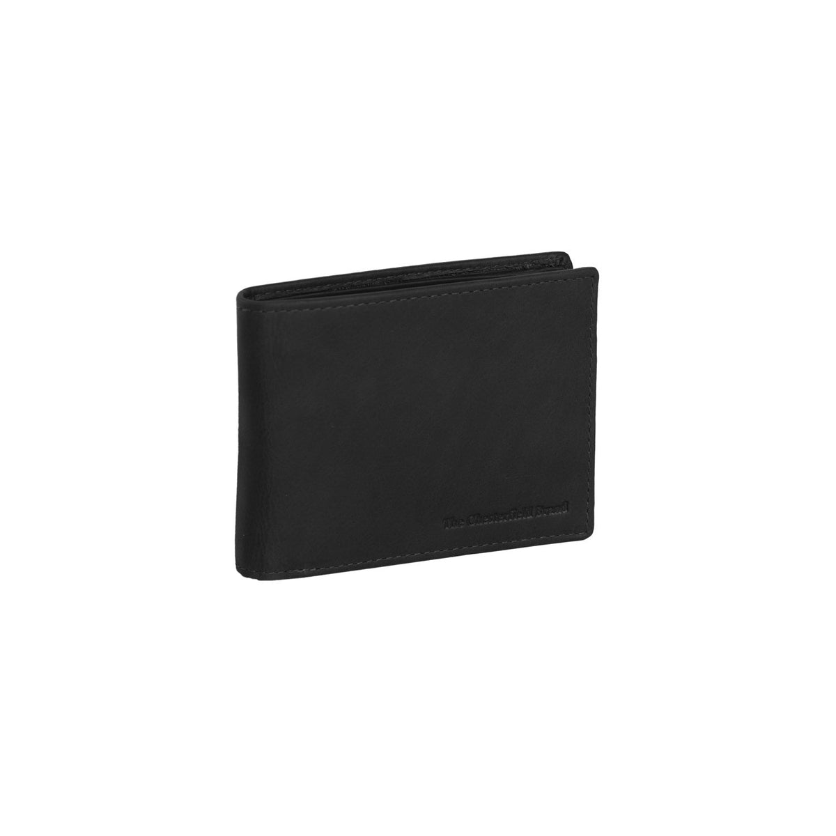 Walid Full-Grain Portefeuille en Cuir pour Homme in Classic 100% Full-Grain Leather - Full Exterior Front Profile View | Acheter en ligne