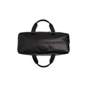 Solid Antique Brass Hardware &amp; Heavy-Duty Dual Zipper Detail on Conor Full-Grain Leather Weekender Bag pour Femme