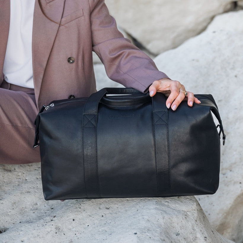 Conor Full-Grain Leather Weekender Bag pour Femme