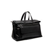 Lazio Full-Grain Leather Weekender Bag pour Femme in Classic 100% Full-Grain Leather - Full Exterior Front Profile View | Acheter en ligne