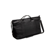 Mark Full-Grain Leather Weekender Bag pour Femme in Classic 100% Full-Grain Leather - Full Exterior Front Profile View | Acheter en ligne