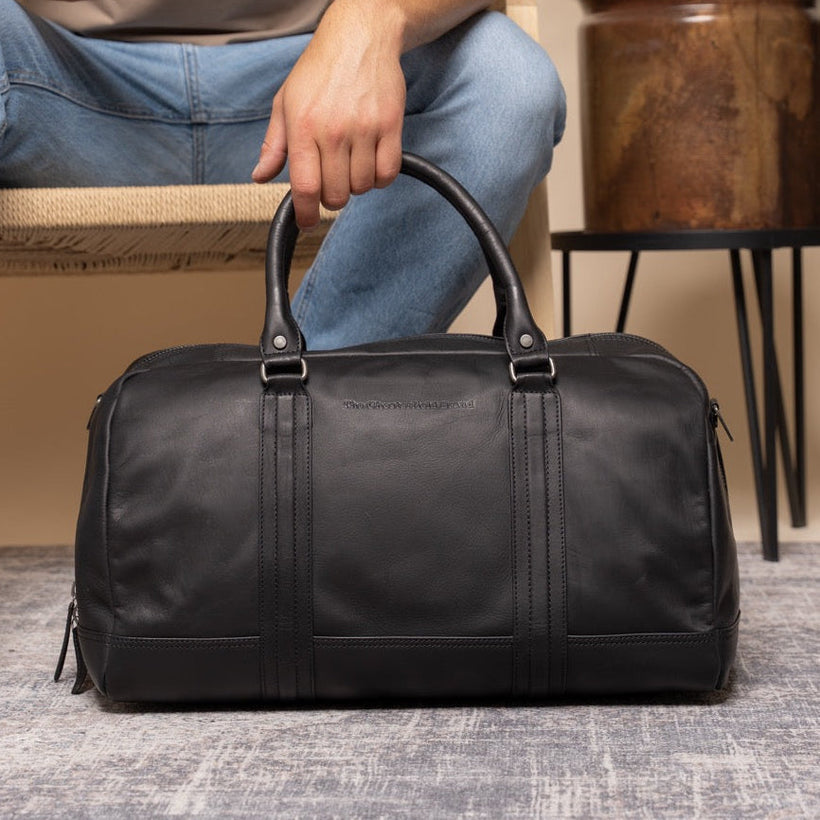 Perth Full-Grain Leather Weekender Bag pour Femme