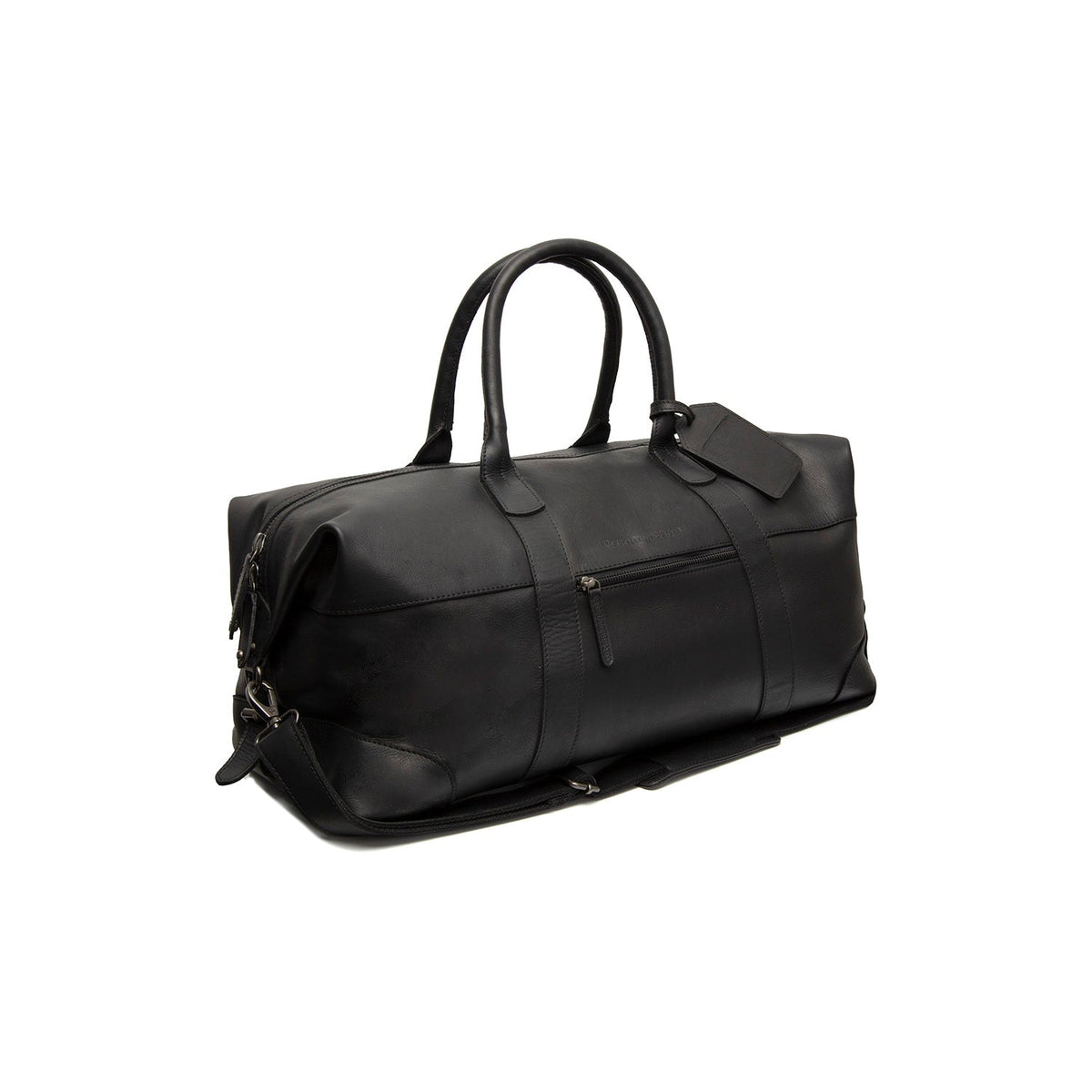 
Portsmouth II Sac week-end en cuir pleine fleur en cuir pleine fleur véritable 100% - Full Exterior Vue de face & silhouette ajustée | Acheter en ligne