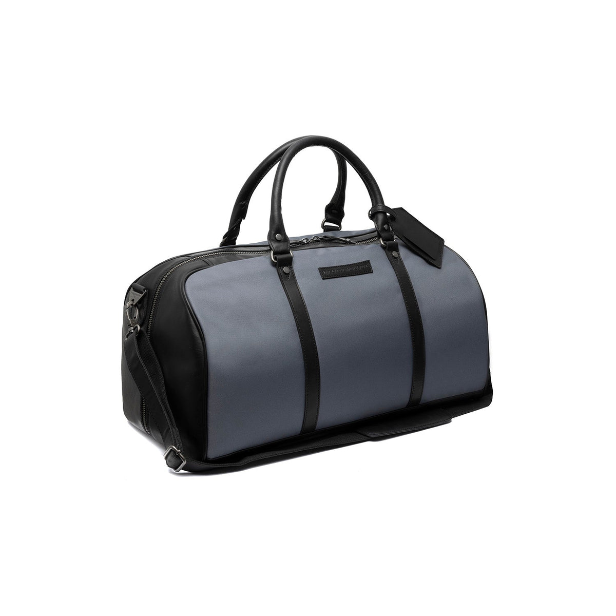 Tornio Full-Grain Leather Weekender Bag pour Femme in Classic 100% Full-Grain Leather - Full Exterior Front Profile View | Acheter en ligne