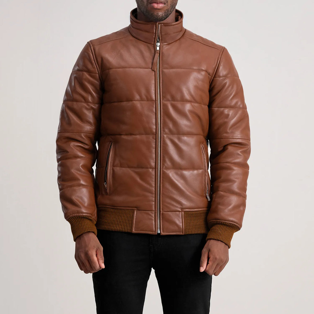 
Lucas Blouson Bombardier en Cuir pour Homme – alternate product view 4