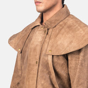 Authentic Sheepskin Snuffed with Snuffed Finish Grain Texture &amp; Heavy-Duty Seam Stitching Detail