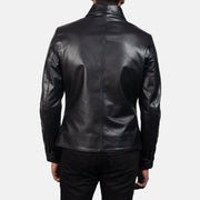 Authentic Cowhide Leather with Semi-aniline Finish Grain Texture &amp; Heavy-Duty Seam Stitching Detail